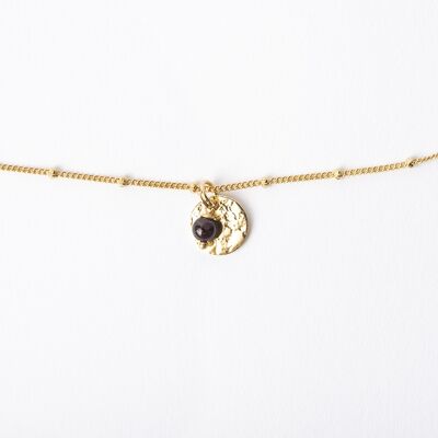 MOON Garnet Necklace