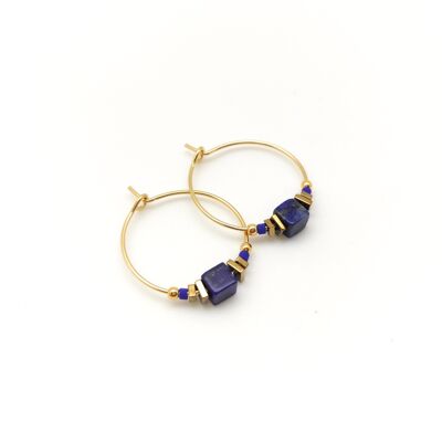 NATI Lapis Lazuli Hoops