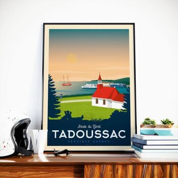 Affiche Voyage Tadoussac Quebec Canada - 50x70 cm 1