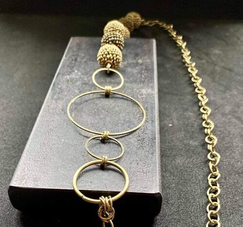 Necklace long/ Gold , 280