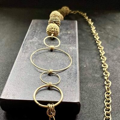 Halskette lang/ Gold , 280