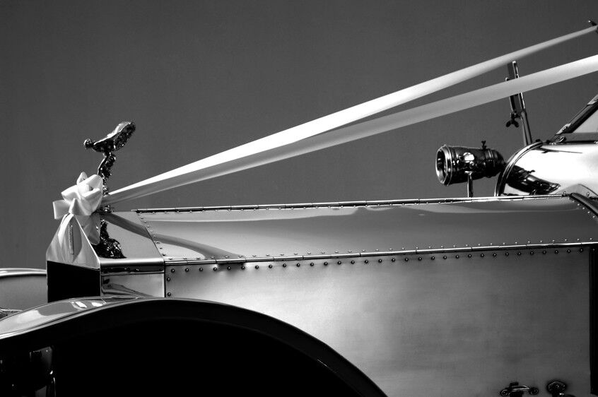 Silver Ghost Blanko-Grußkarte