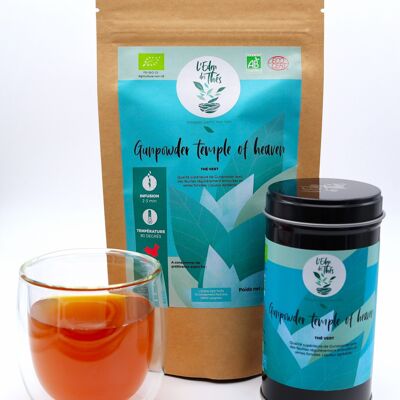 Té verde - Gunpowder Temple of Heaven - bolsa de 80g