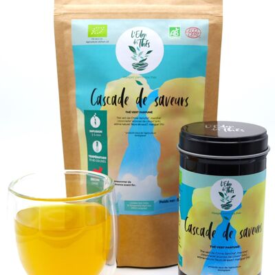 Green tea - Cascade of flavors - 80g bag
