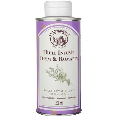 Aceite Infusionado De Tomillo Y Romero 250ml