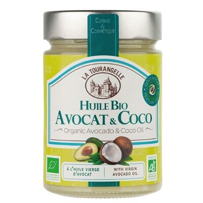 Avocado biologico e olio di cocco 314 ml