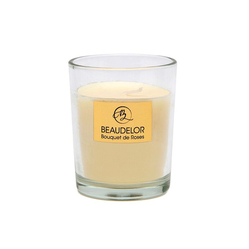 Duftkerze (Bouquet de Roses) mit veganem Wachs