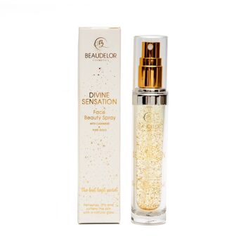 Divine Sensation Spray Beauté Visage à l'or pur, cachemire et vitamines (30ml) 1