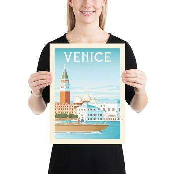 Affiche Voyage Venise Italie - 30x40 cm 3