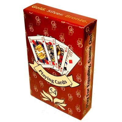 GSB Signature Red Playing Cards (pont)