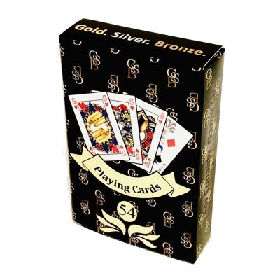 GSB Signature Black Playing Cards (pont)