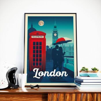 Affiche Voyage Londres Royaume-Uni - 50x70 cm 1