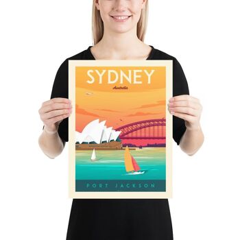 Affiche Voyage Sydney Australie Opera House - 30x40 cm 3