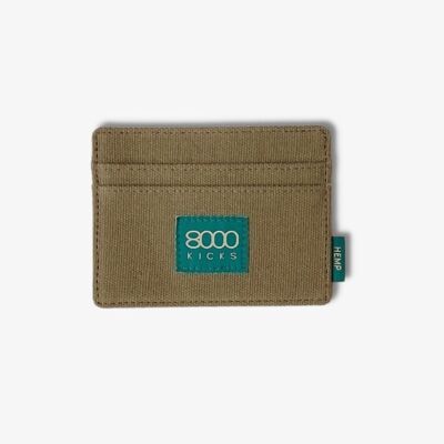 Skinny Hemp Wallet - Green