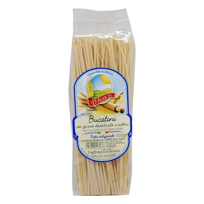 Pasta de sémola de trigo duro - Bucatini (500g)