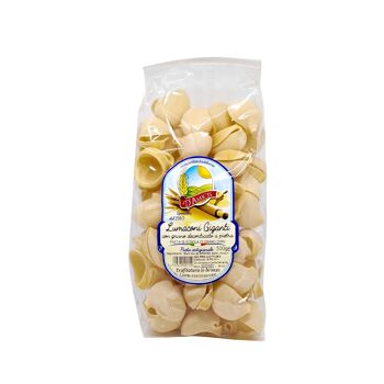 Pâtes à la semoule de blé dur - Lumaconi giganti (500g) 1