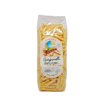 Pâtes à la semoule de blé dur - Garganelli all uovo - Garganelli aux oeufs (500g) 1