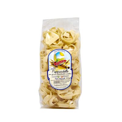 Durum wheat semolina pasta - Pappardelle (500g)