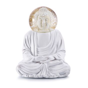 Globe d'été Le Bouddha blanc 1