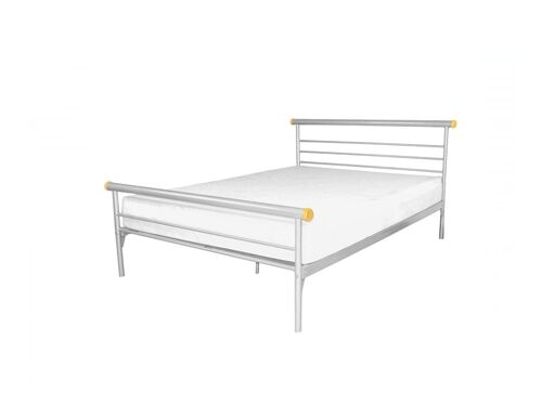 Heartlands Furniture Celine Metal Bed - King Size (5'0" x 6'6")