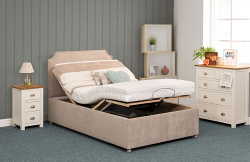 Brighton Adjustable Electric Bed - Standard Legs Set Small Double (4’0” X 6’6”)