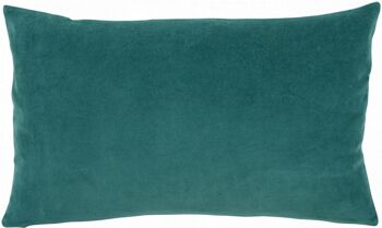 Coussin UNI ELISE VERT DE GRIS 40 X 65 1