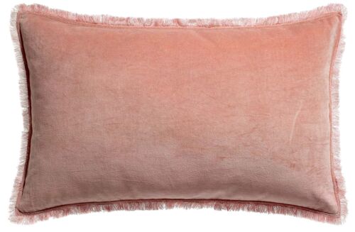 Coussin uni Fara Pink 40 x 65