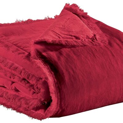 Plain throw Fara Rubis 240 x 260