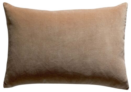 Coussin uni Elise Camel 40 x 65