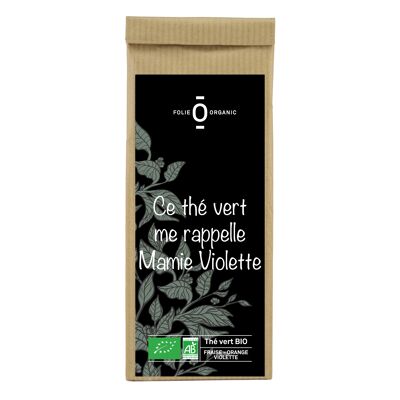 TÉ VERDE MAMIE VIOLETA Sobre L