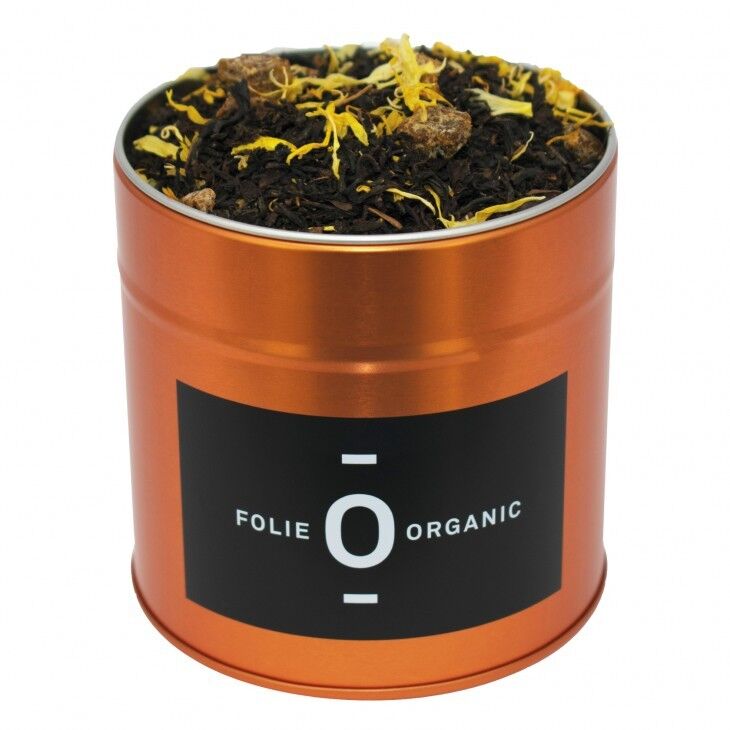 GOURMET SCHWARZER TEE MIT KARAMELL Box 100 g