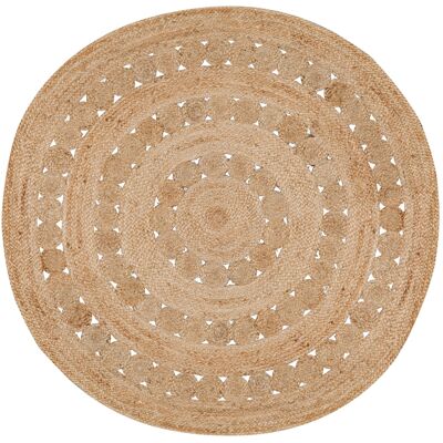 Natural Patna rug diameter 120