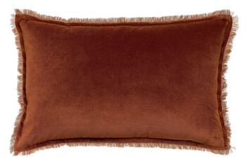 Coussin uni Fara Caramel 40 x 65 1