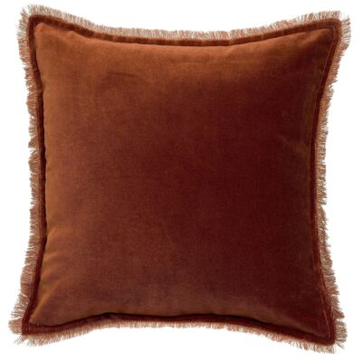 Plain cushion Fara Caramel 45 x 45