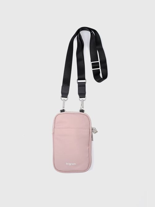 Double-Phone Bag - Rose Poudré