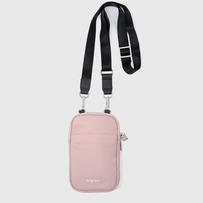 Double-Phone Bag - Powder Pink