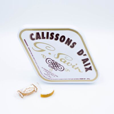 Calissons d'Aix - scatola di diamanti tradizionale - 230 g