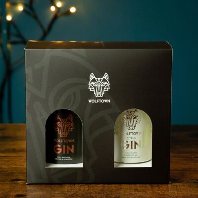 Wolftown 20cl Twin Gift Set