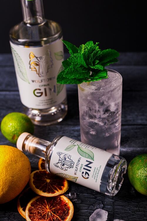 Wolftown Citrus Gin - 20cl