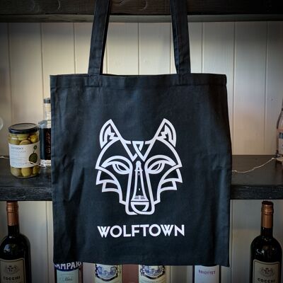 Wolftown Tote Bag