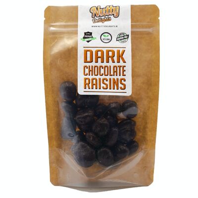 Raisins au chocolat noir