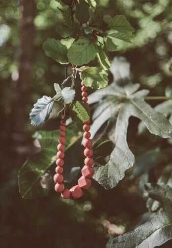 Cadeau de naissance MintyWendy | Collier de maternité Terracotta 8