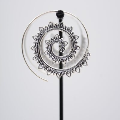 Spiral earrings "TILAKA"