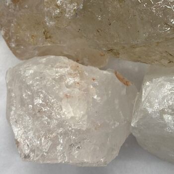 Pack de cristaux bruts taillés bruts, 1 kg, quartz clair 2