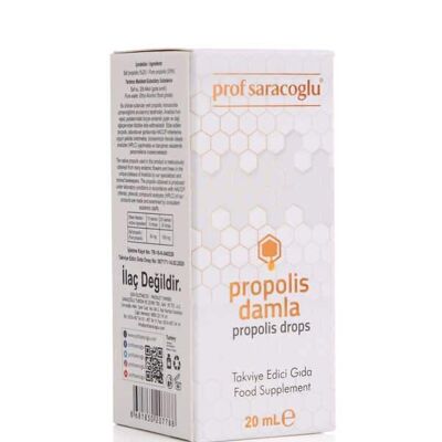 Propolis 20% - Alcohol Based 20mL