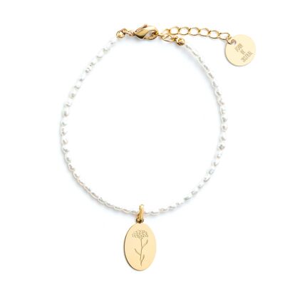 Collines cultured pearls bracelet
