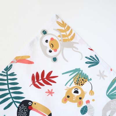 Table runner - Tropical animals