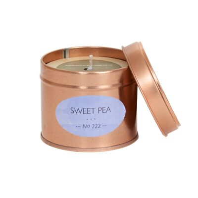 Sweet Pea Tin Candle No 222