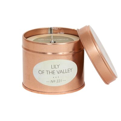 Lily of the Valley Tin Candle No 221