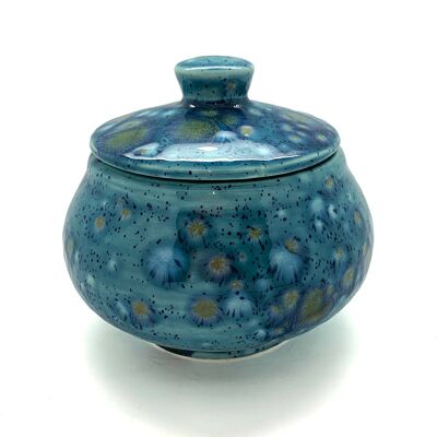 Ceramic Dovedale Sugar Bowl - Mermaid Blue